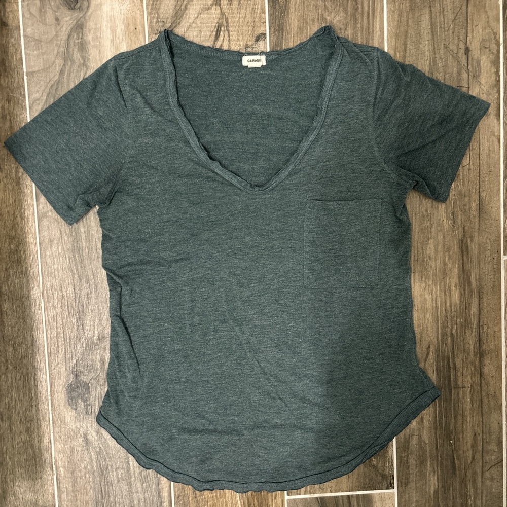 Garage dark green tshirt